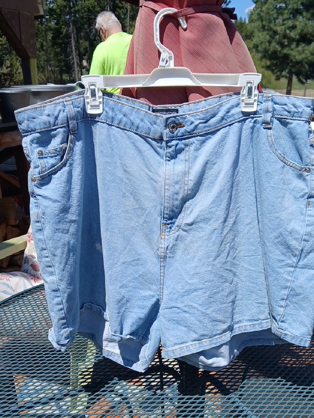 Light Blue Women's Denim Shorts